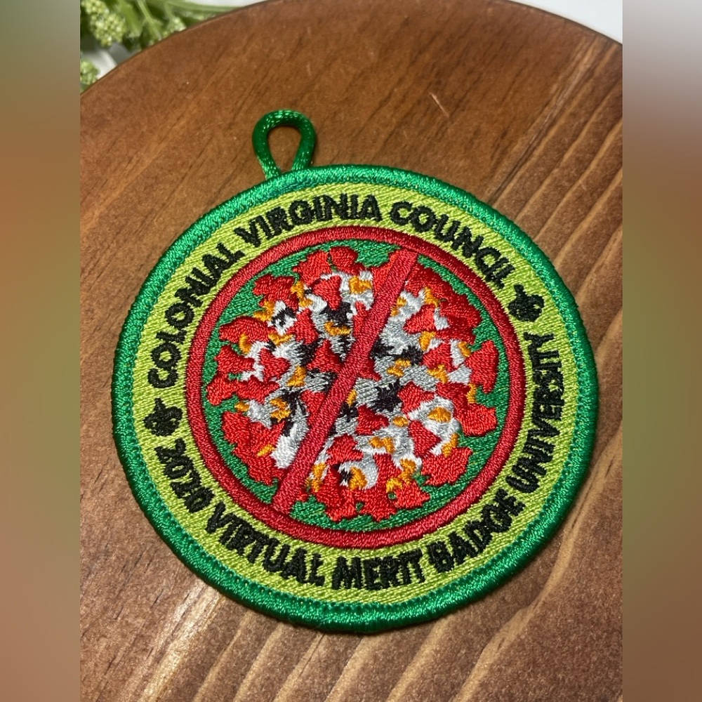 2020 Virtual Merit Badge University Patch Colonial Virginia Council Boy Scouts